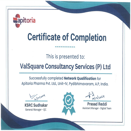 Network Qualification Certificate-Apitoria Unit-4